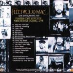 Fleetwood Mac Players Only Oklahoma 1977 back