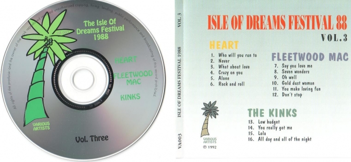 Isle of Dreams 1988 Back & CD