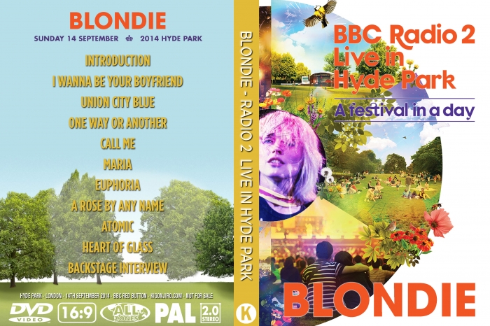 Blondie-HydePark2014-DVD