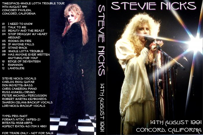Stevie Nicks 14 Aug 1991 DVD