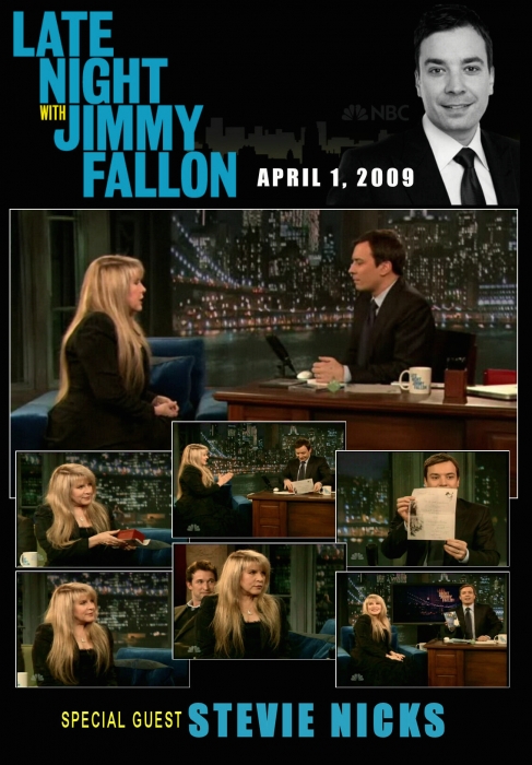 Stevie Nicks Interview on Jimmy Fallon 2009