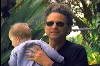 With daughter LeeLee Buckingham in 2001