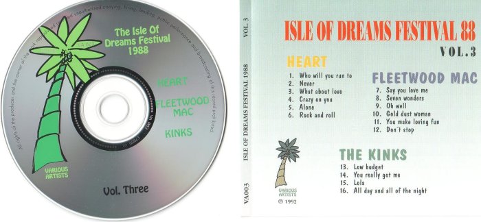 4. Isle of Dreams 1988 Back and CD