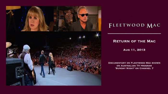 Fleetwood Mac Sunday Night 2013 (Aus) ATV