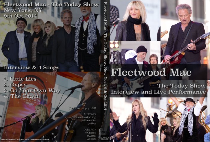 Fleetwood Mac - Today Show 2014 DVD