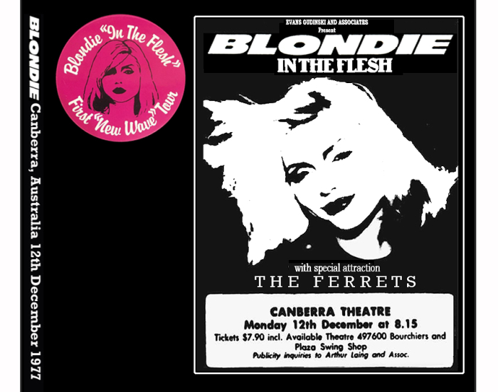 Blondie 1977 Canberra Rear Inside