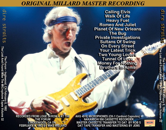Dire Straits 1992-02-08 Forum REAR