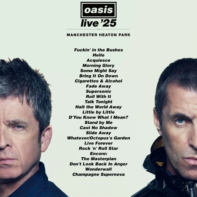 Live '25 (Heaton Park, 16th July 2025)