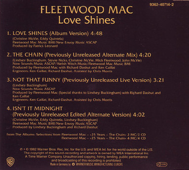 Go Your Own Way : Fleetwood Mac UK